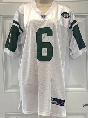 Mark Sanchez Jets Onfield Reebok Jersey
